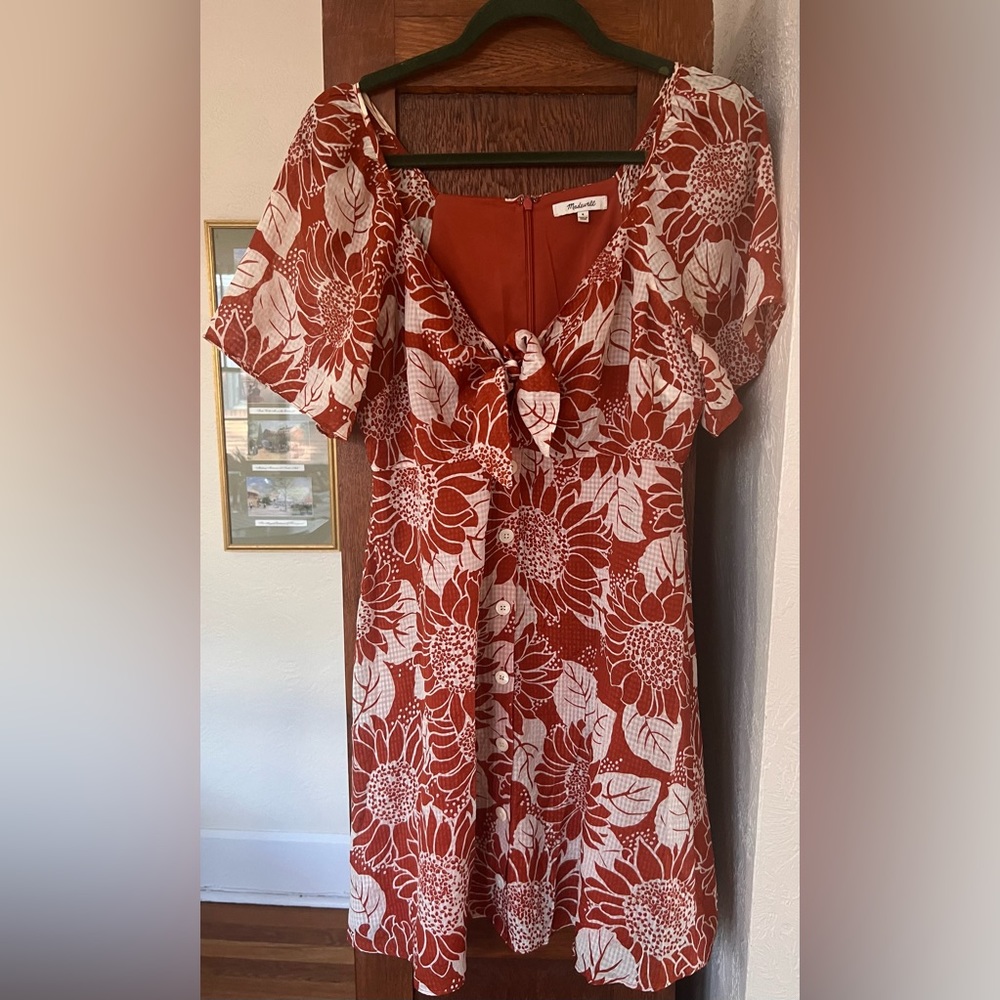 Madewell Silk Mini Dress - Picture 3 of 6